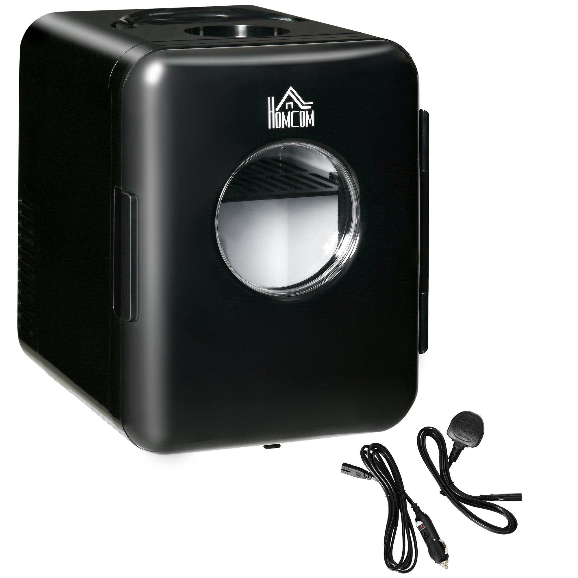 4L Mini Fridge, AC+DC Portable Cooler & Warmer for Home or Car