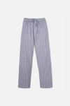 British Boxers 'Westwood' Pebble Stripe Brushed Cotton Pyjama Trousers thumbnail 2