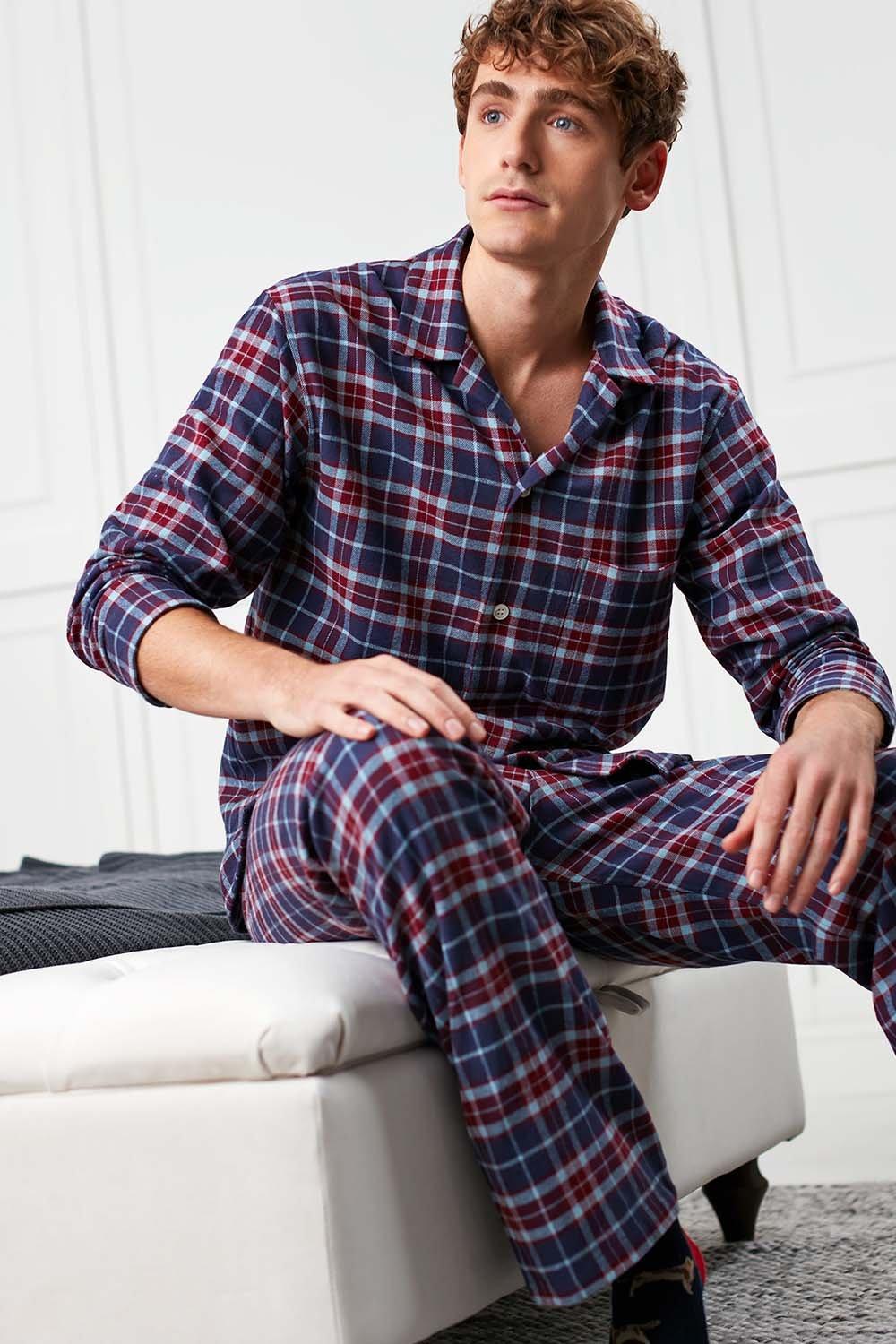 'Arran' Tartan Brushed Cotton Pyjama Set
