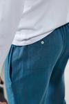 British Boxers 'Stornoway' Herringbone Brushed Cotton Pyjama Trousers thumbnail 3