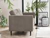 FurnitureboxUK Jade 3-Seater Soft Touch Velvet Sofa With Solid Wood Frame thumbnail 3
