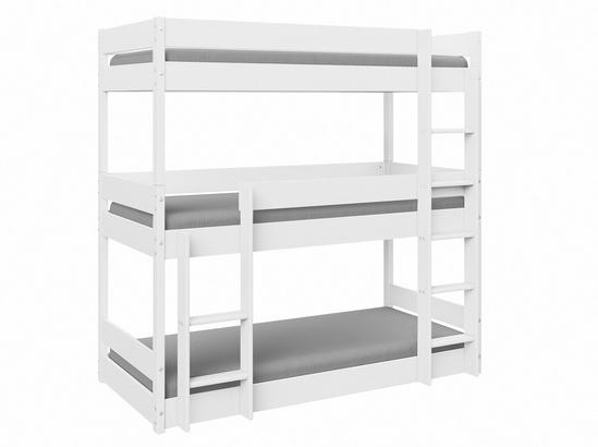 Home Detail Kennedy Kids Wooden Triple Bunk Bed 2