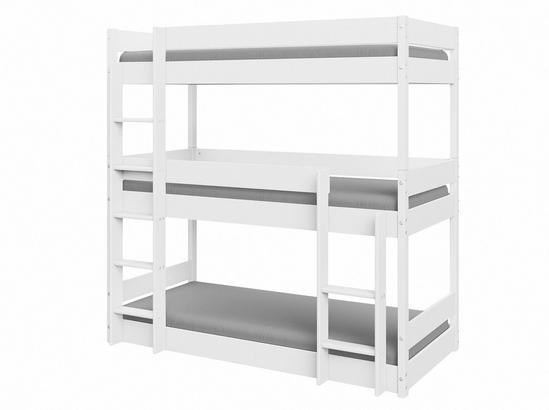 Home Detail Kennedy Kids Wooden Triple Bunk Bed 3