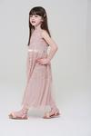 Amelia Rose Sequin Lace Trim Occasion Dress thumbnail 3
