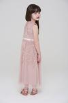 Amelia Rose Sequin Lace Trim Occasion Dress thumbnail 4