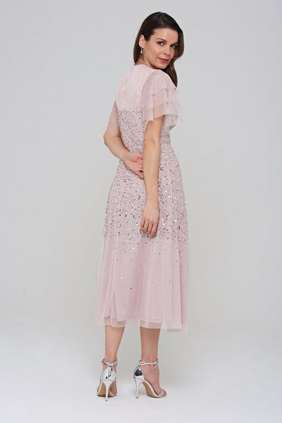 Amelia Rose Embellished Midi Dress 2