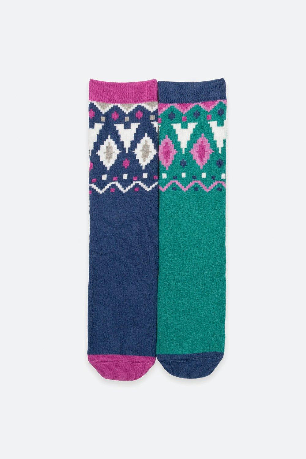 Fair Isle Cosy Socks