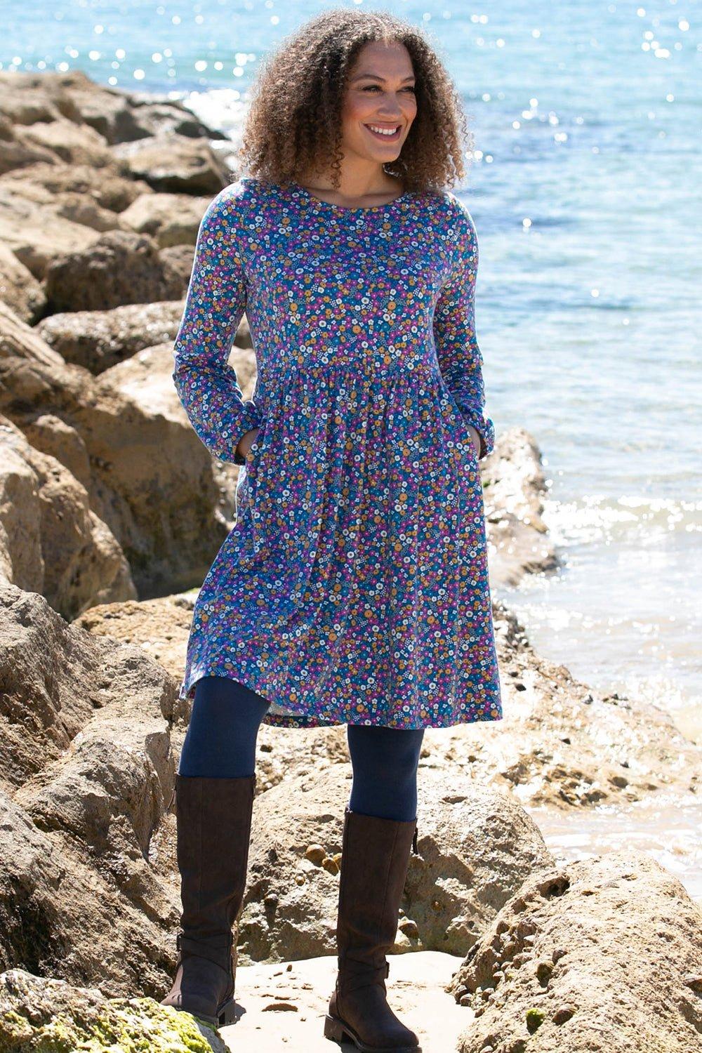 Harbour Jersey Dress Faraway Ditsy