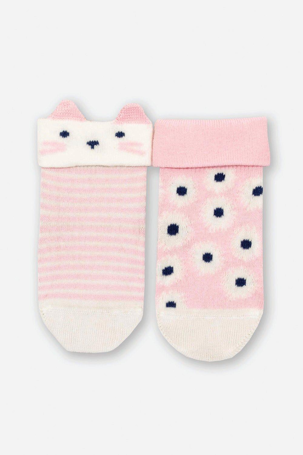 Baby Girl Kitty Cat Socks