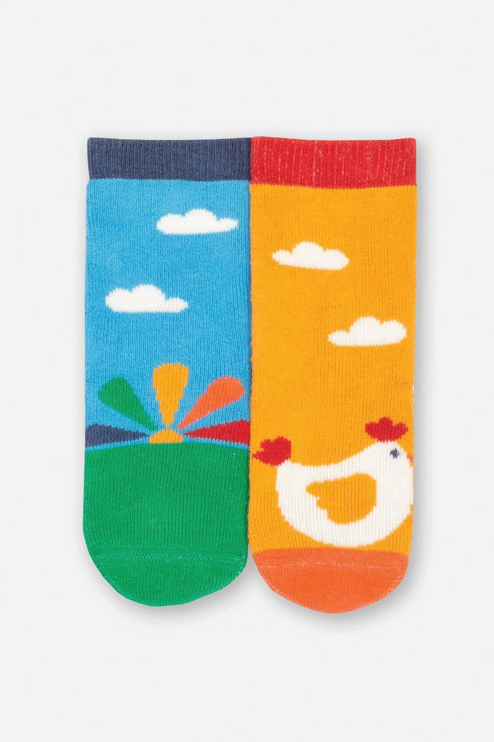 Rise And Shine Grippy Socks