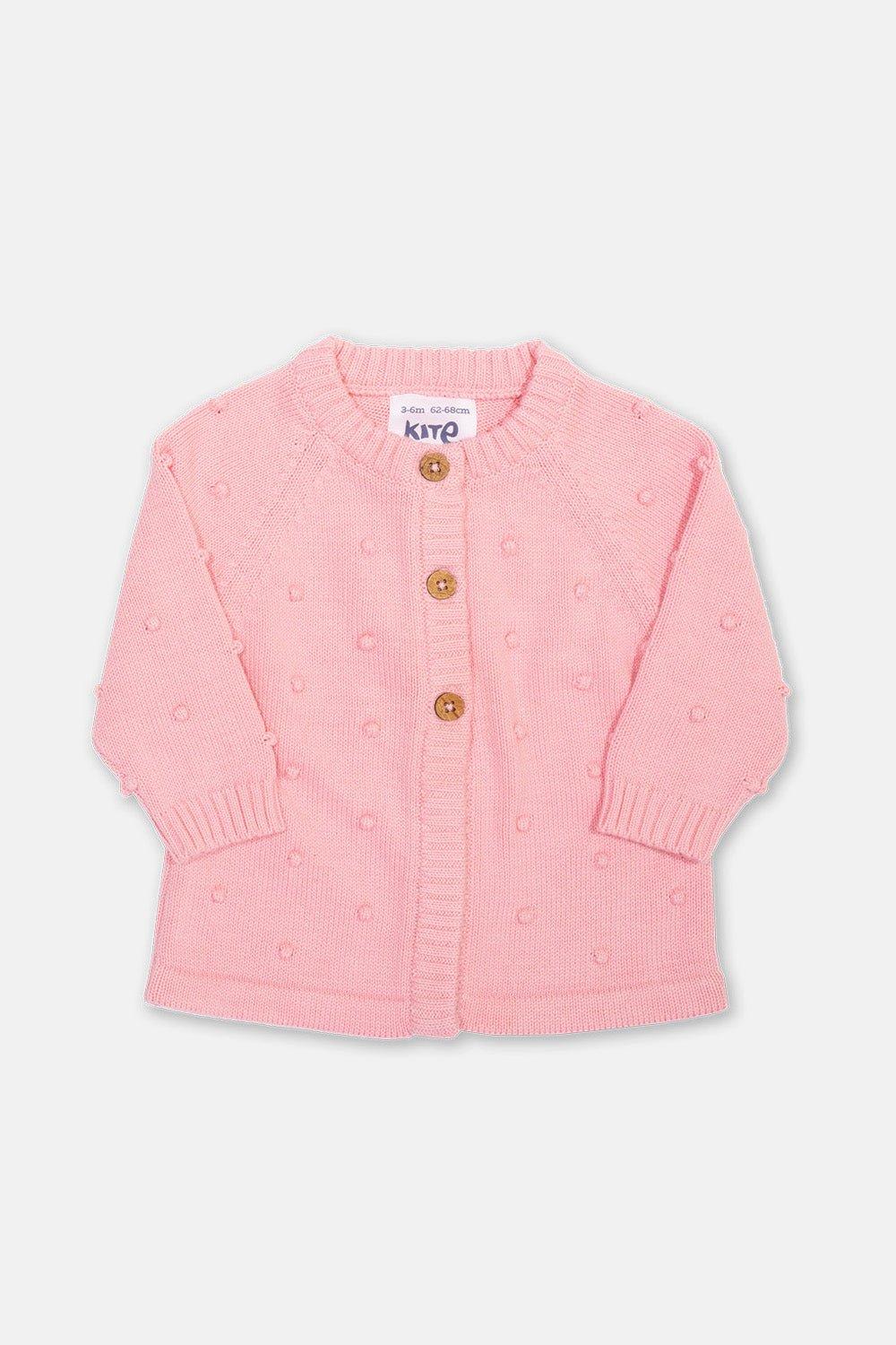 Baby Girl My First Cardi Pink