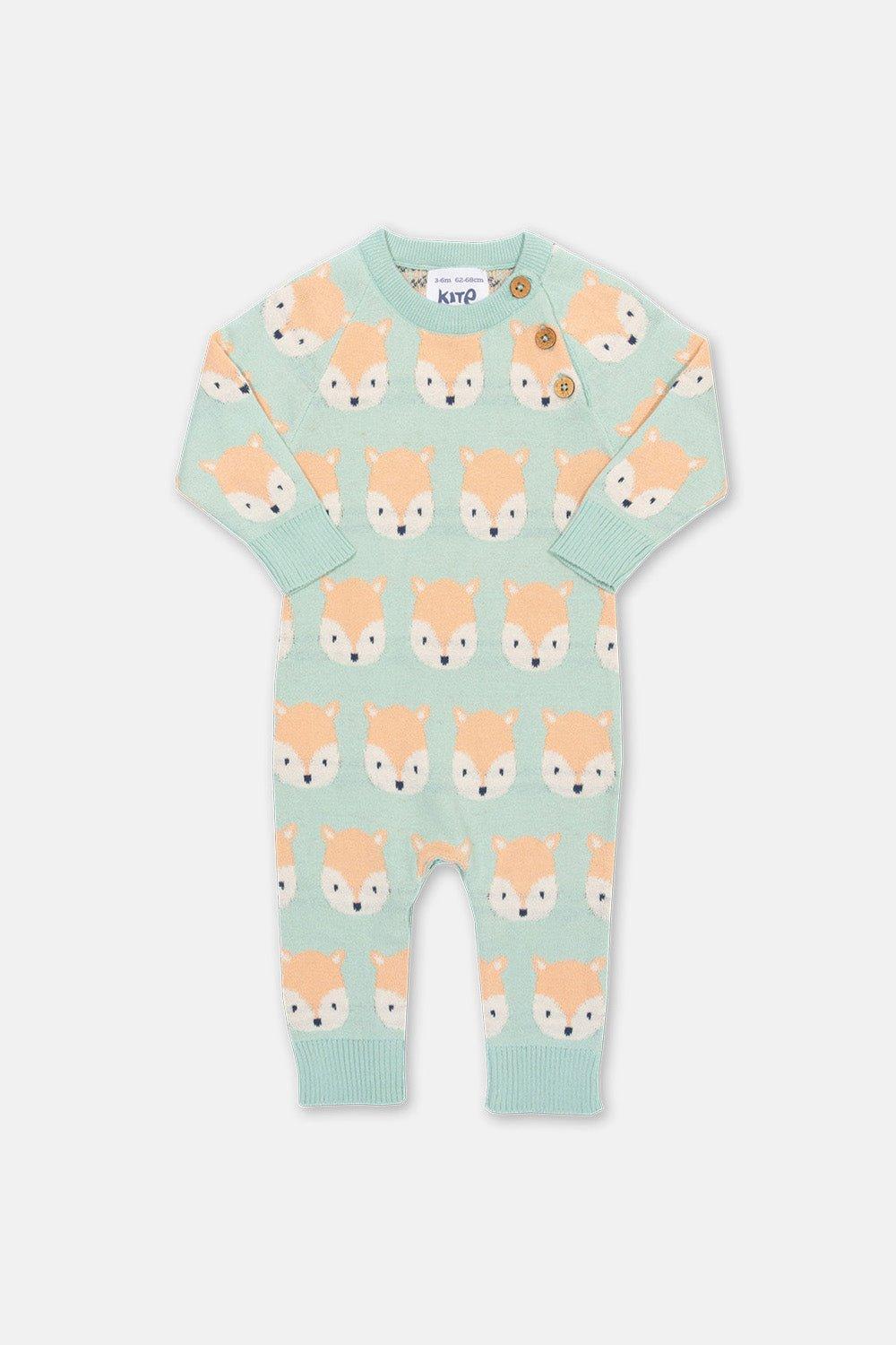 Baby Fox Knit Romper