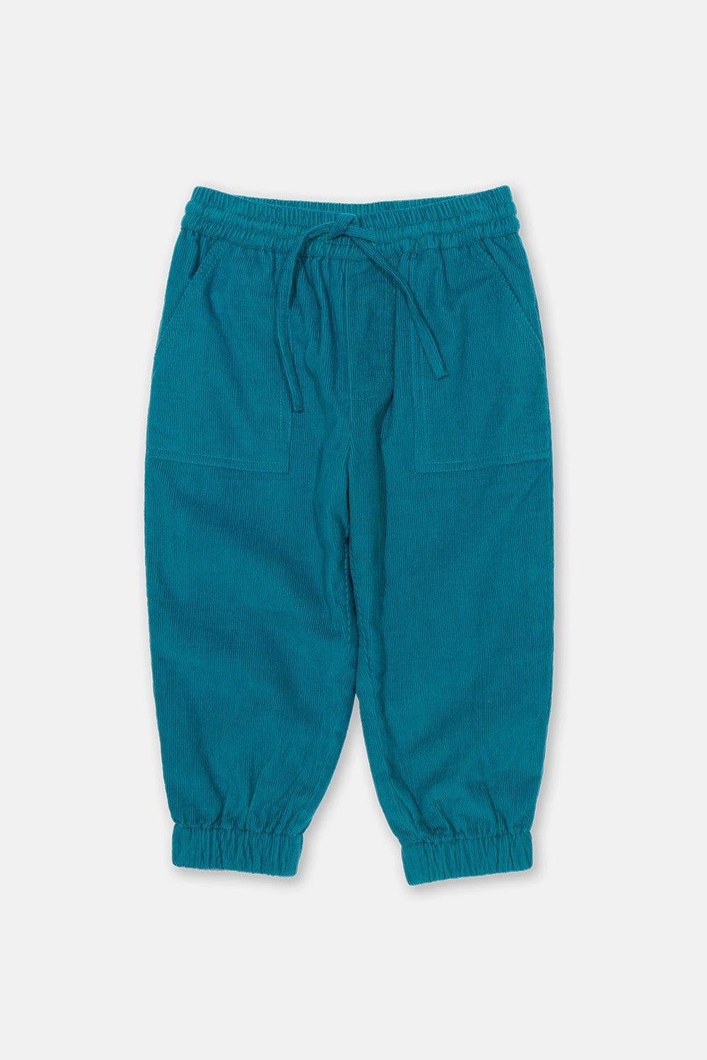 Cosy Cord Pull Ups Teal