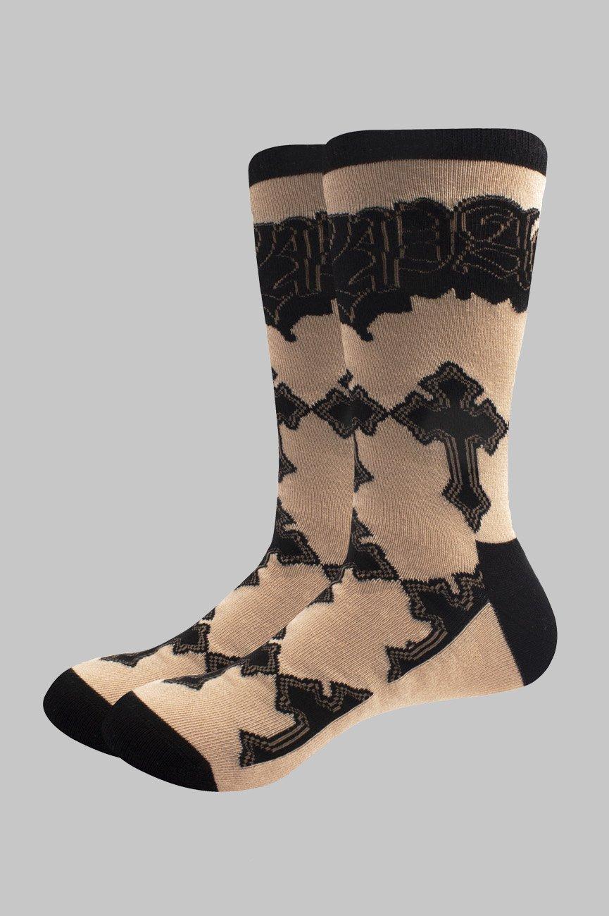 Tupac Cross Logo Ankle Socks