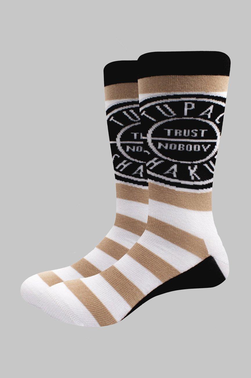 Tupac Trust Nobody Ankle Socks