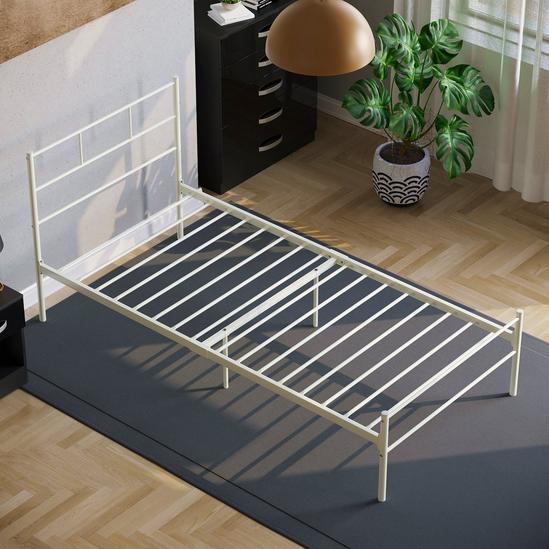 Home Discount Vida Designs Dorset Metal Double Bed Frame 3