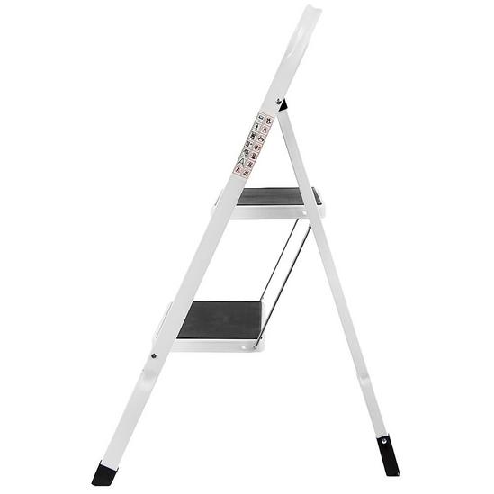 Home Discount Home Vida 2 Step Folding Ladder With Anti-Slip Mat 3