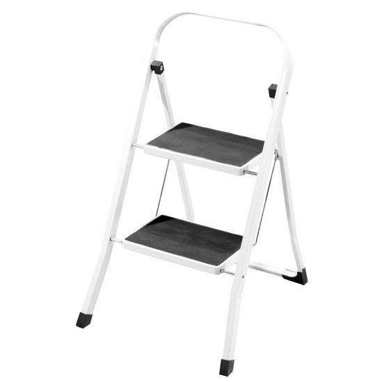 Home Discount Home Vida 2 Step Folding Ladder With Anti-Slip Mat 6