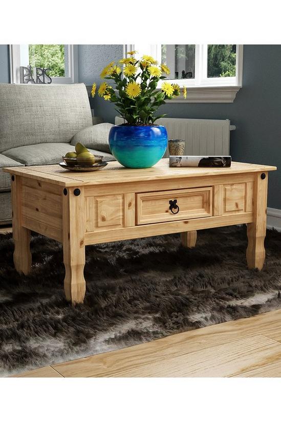 Home Discount Vida Designs Corona 1 Drawer Coffee Table Storage Living Room 460 x 940 x 560 mm 1