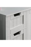 Home Discount Bath Vida Priano 4 Drawer 1 Door Freestanding Unit Storage Bathroom Furniture 810 x 600 x 300 mm thumbnail 5