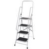 Home Discount Home Vida 4 Step Folding Ladder With Handrail Anti-Slip Mat thumbnail 1