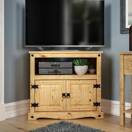 Home Discount Vida Designs Corona Corner TV Unit Stand up to 43 inches 3