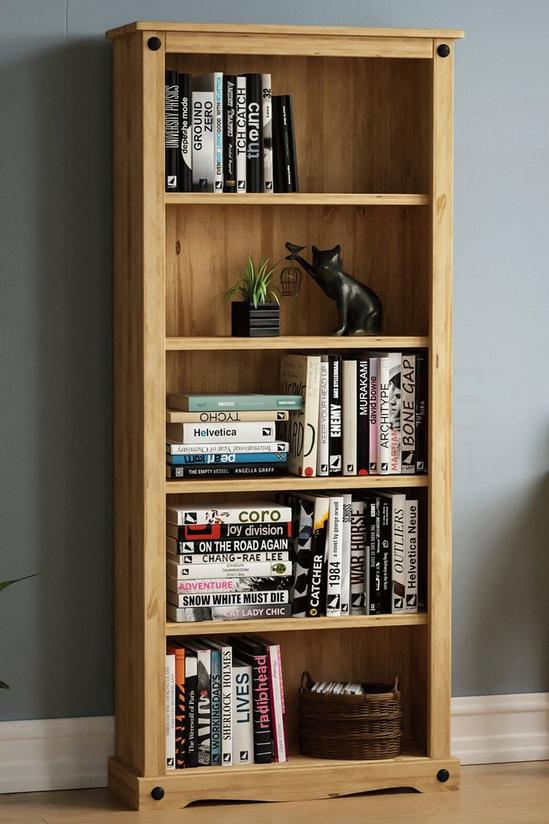 Home Discount Vida Designs Corona Large Bookcase Shelves Storage 170 x 750 x 290 mm 1