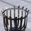 Home Discount Fire Vida Steel Brazier Black Square Outdoor Fire Pit Cooking Grill thumbnail 3