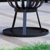 Home Discount Fire Vida Steel Brazier Black Square Outdoor Fire Pit Cooking Grill thumbnail 5