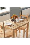 Home Discount Vida Designs Corona 2 Seater Dining Set Solid Pine Kitchen Furniture thumbnail 4