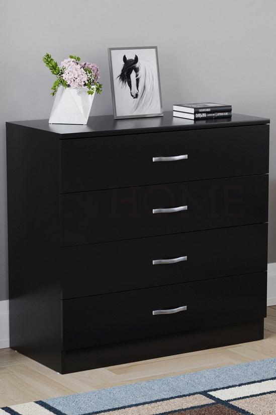 Home Discount Vida Designs Riano 4 Drawer Chest of Drawers Storage Bedroom Furniture 1