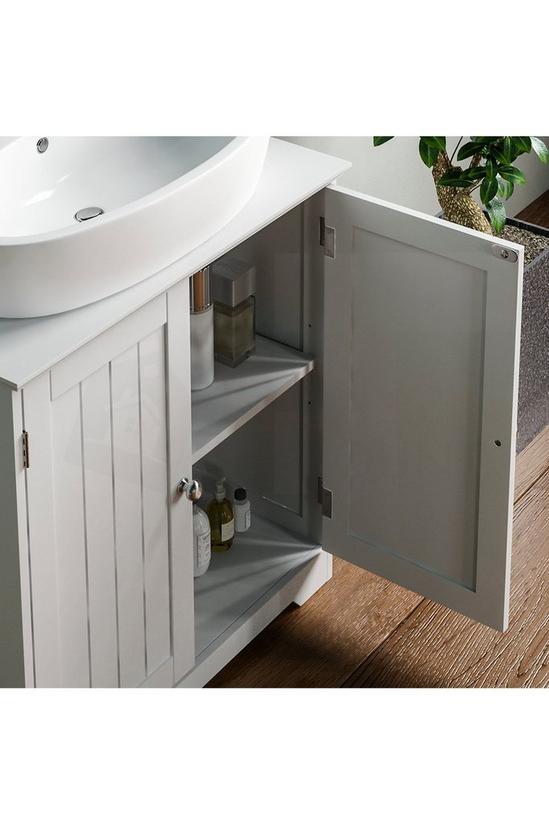 Home Discount Bath Vida Priano 2 Door Under Sink Cabinet Bathroom Storage 600 x 600 x 300 mm 5