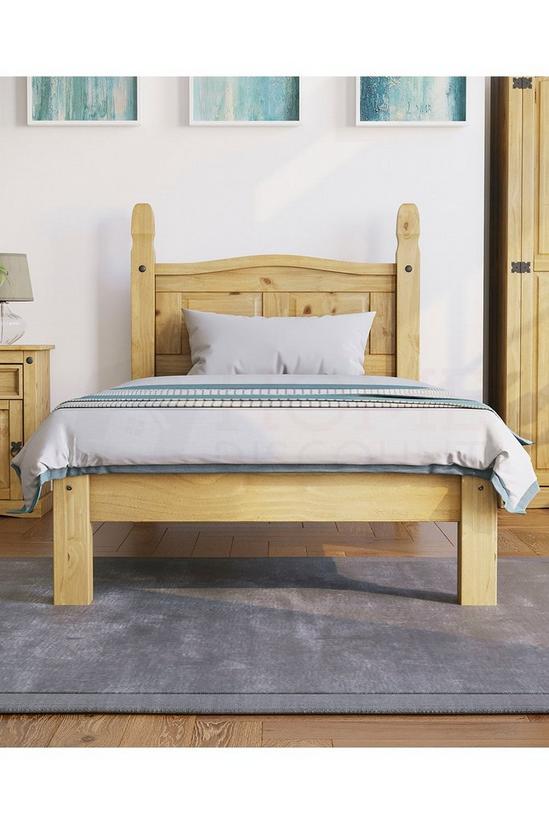 Home Discount Vida Designs Corona Single Bed Frame Low Foot End Bedroom Furniture 3