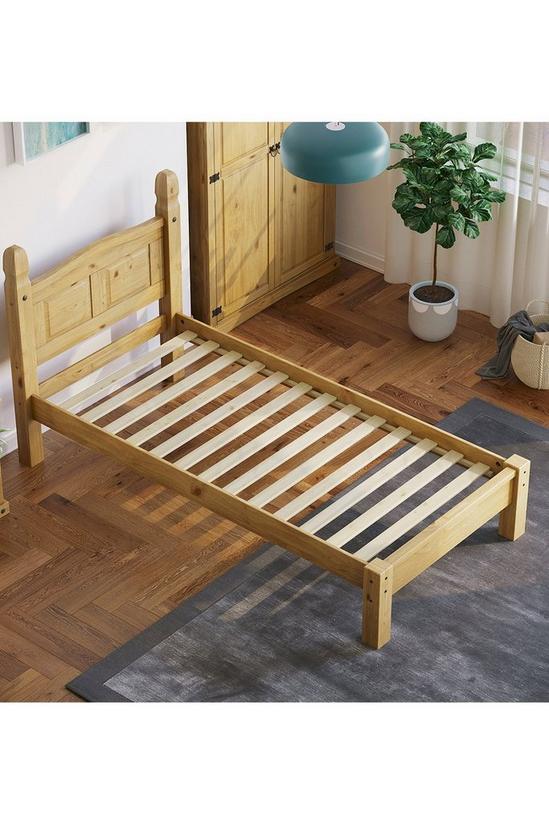 Home Discount Vida Designs Corona Single Bed Frame Low Foot End Bedroom Furniture 4
