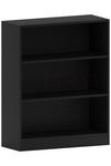 Home Discount Vida Designs Cambridge 3 Tier Low Bookcase Storage Unit 750 x 600 x 240 mm thumbnail 6