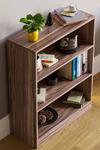 Home Discount Vida Designs Cambridge 3 Tier Low Bookcase Storage Unit 750 x 600 x 240 mm thumbnail 5