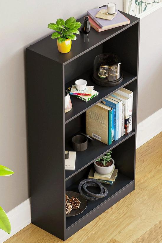 Home Discount Vida Designs Cambridge 3 Tier Medium Bookcase Storage Unit 1080 x 600 x 240 mm 4