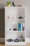 Home Discount Vida Designs Cambridge 3 Tier Medium Bookcase Storage Unit 1080 x 600 x 240 mm thumbnail 3