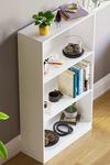 Home Discount Vida Designs Cambridge 3 Tier Medium Bookcase Storage Unit 1080 x 600 x 240 mm thumbnail 4