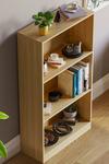 Home Discount Vida Designs Cambridge 3 Tier Medium Bookcase Storage Unit 1080 x 600 x 240 mm thumbnail 4