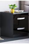 Home Discount Vida Designs Hulio 2 Drawer Bedside Cabinet Storage Bedroom Furniture thumbnail 1