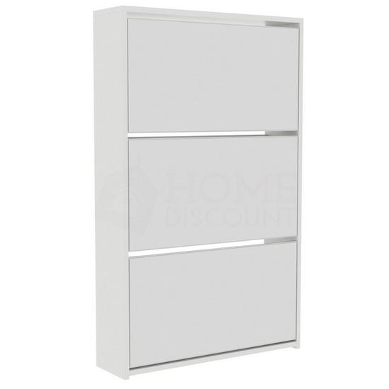 Home Discount Vida Designs 3 Drawer Mirrored Shoe Cabinet Storage Organizer 1000 x 625 x 165 mm 6
