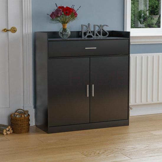 Home Discount Vida Designs Dalby 2 Door 1 Drawer Shoe Cabinet Storage 900 x 820 x 340 mm 1