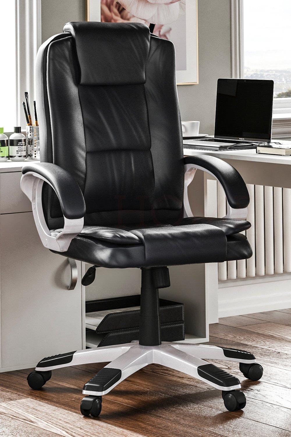Vida Designs Charlton Executive Adjustable Office Chair Backrest Armrest Ergonomic