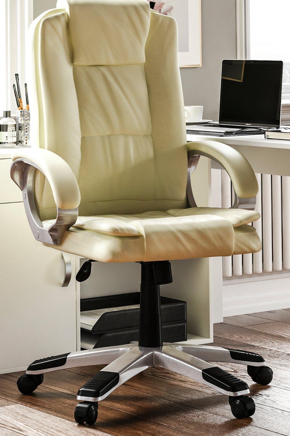 Vida Designs Charlton Executive Adjustable Office Chair Backrest Armrest Ergonomic