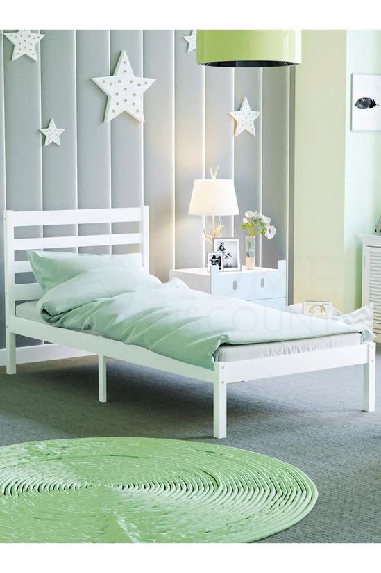 Home Discount Junior Vida Libra Single Wooden Bed Children Kids Bedroom Furniture 1