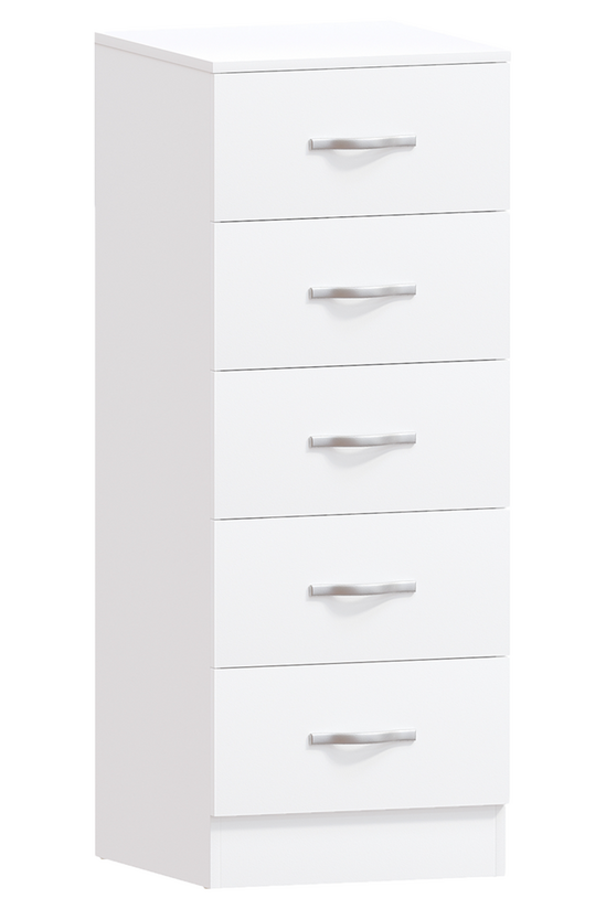 Home Discount Vida Designs Riano 5 Drawer Narrow Chest Storage Bedroom Furniture 6
