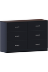 Home Discount Vida Designs Riano 6 Drawer Chest of Drawers Storage Bedroom Furniture thumbnail 6
