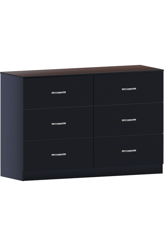 Home Discount Vida Designs Riano 6 Drawer Chest of Drawers Storage Bedroom Furniture 6