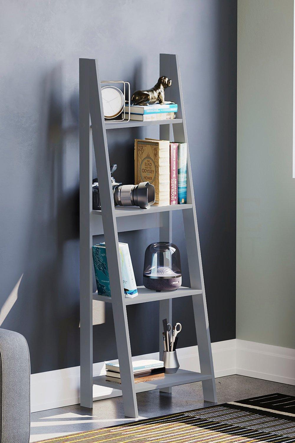 Vida Designs Bristol 4 Tier Step Ladder Bookcase 1410 x 460 x 330 mm